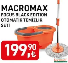 MACROMAX FOCUS BLACK EDİTİON OTOMATİK TEMİZLİK SETİ MACROMAX FOCUS BLACK EDİTİON OTOMATİK TEMİZLİK SETİ